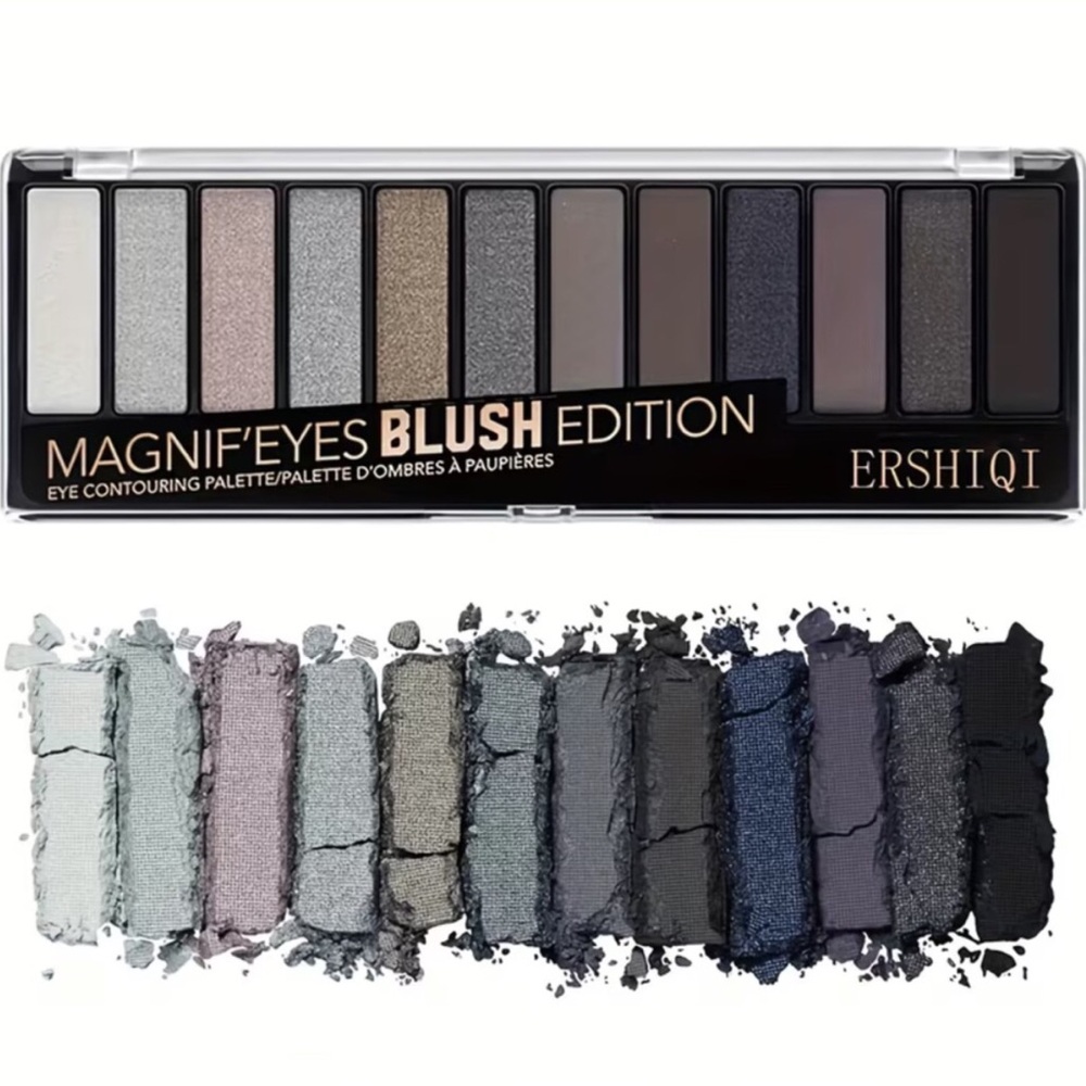 Matte Shimmer Smokey Eyeshadow Palette All Day Wear